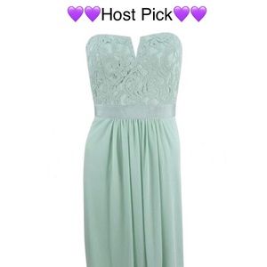 NWT Adrianna Papell Strapless Dress